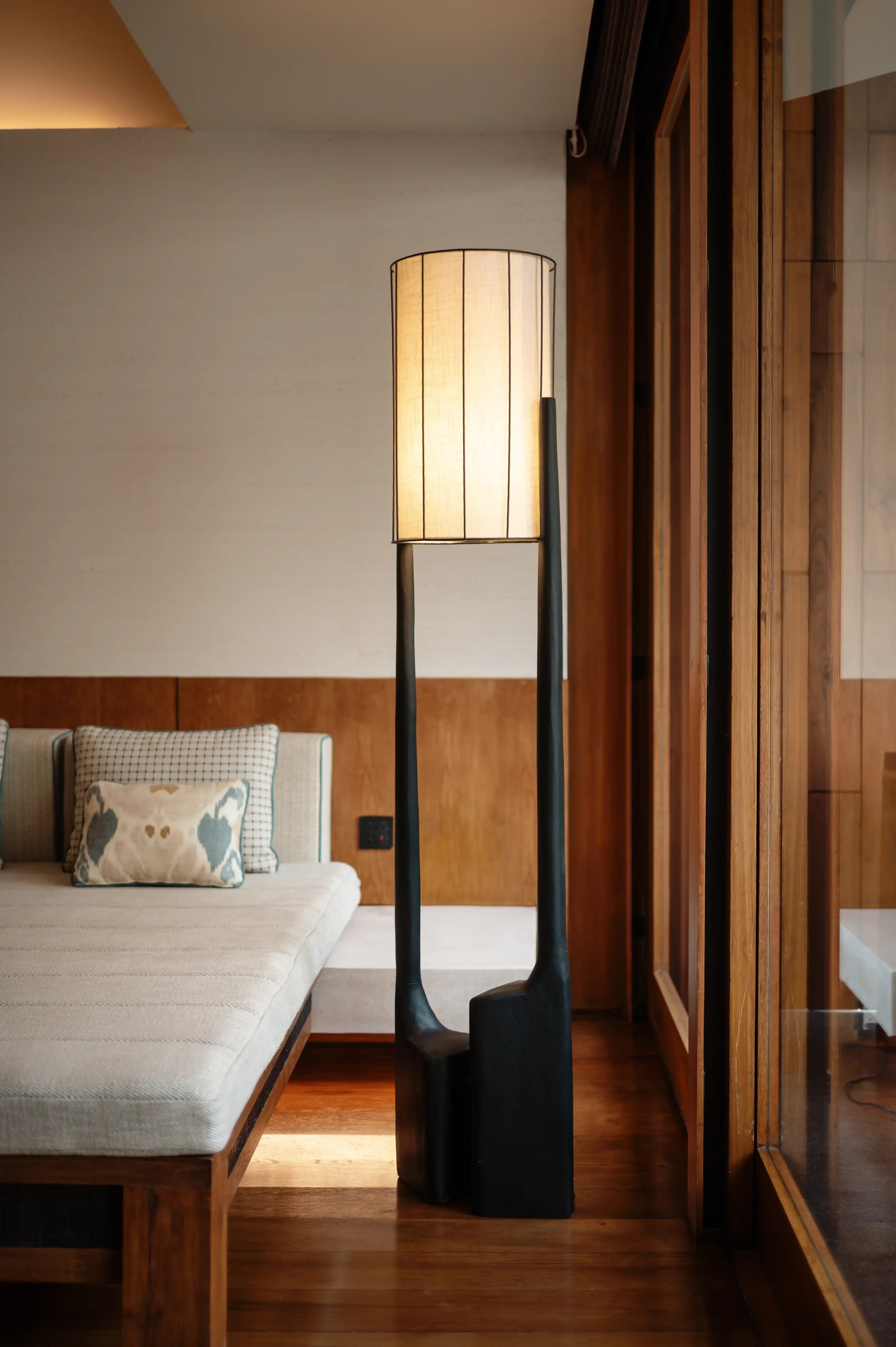 Detailed hotel interior joinery and furniture