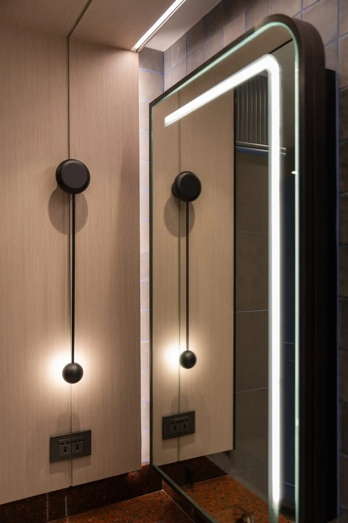 Integrated LED Vanity