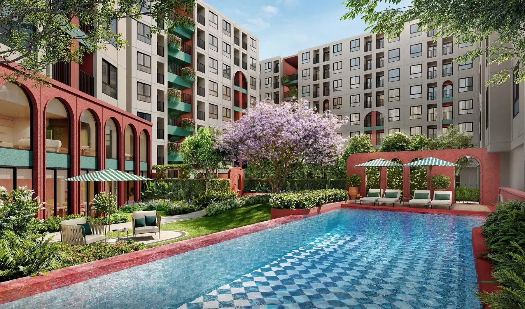 dcondo Vite Pothisan — pool and facilities